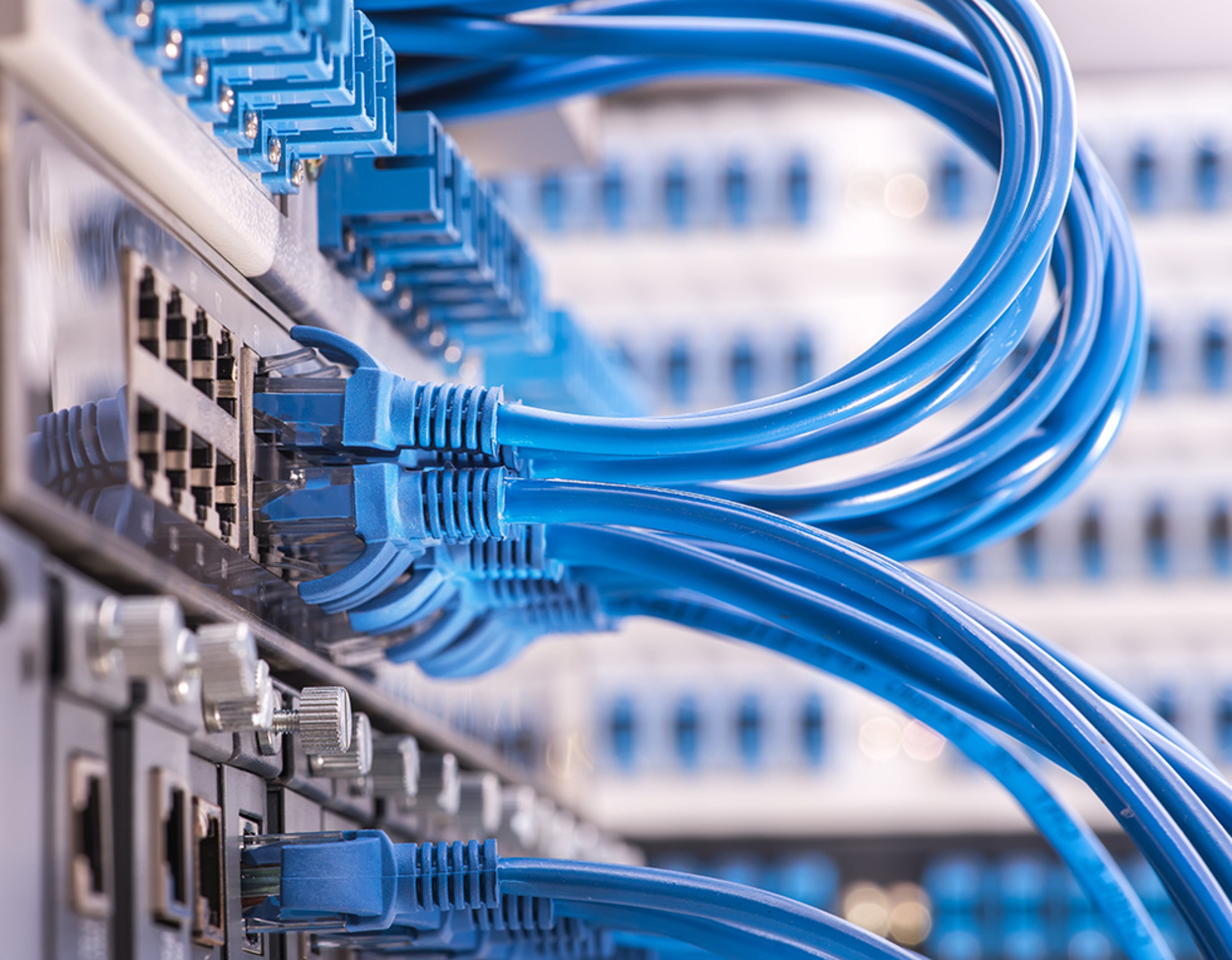 Netzwerktechnik bei Elektro-Achtmann in Arnstein